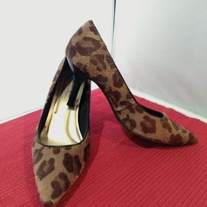 Comfort Plus By Predictions Leopard Print Heels
